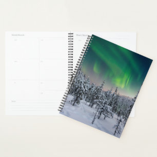 Ice & Snow Winter Landscape, Finland Planner