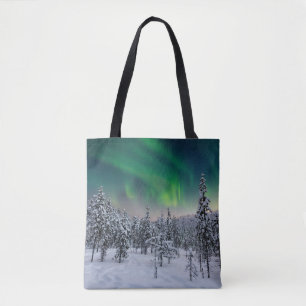 Ice & Snow   Winter Landscape, Finland Tote Bag