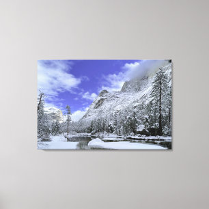 Ice & Snow   Yosemite National Park Canvas Print