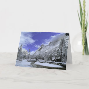 Ice & Snow   Yosemite National Park Card