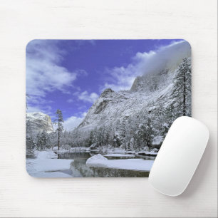 Ice & Snow   Yosemite National Park Mouse Mat