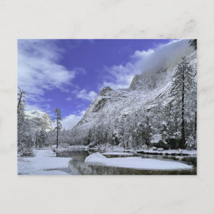 Ice & Snow   Yosemite National Park Postcard