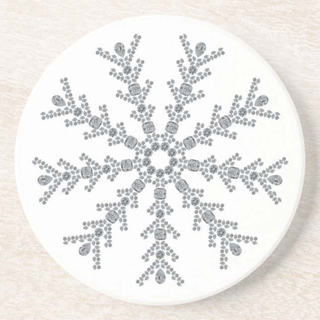 Ice Snowflake Coaster (Front)