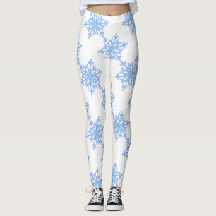 Ice Snowflake Leggings