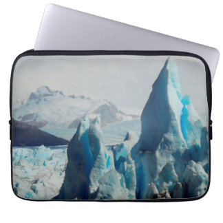 Ice Spikes In The Perito Moreno Andean Glacier Laptop Sleeve