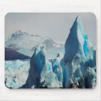 Ice Spikes In The Perito Moreno Andean Glacier Mouse Mat