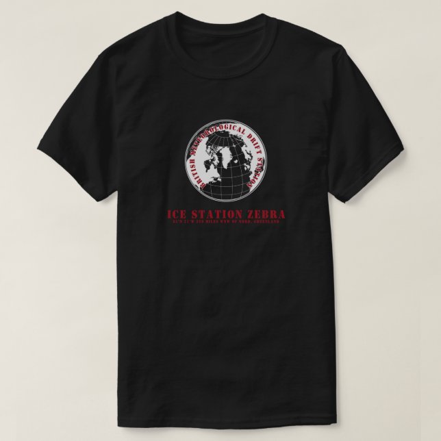 Ice Station Zebra Classic T-Shirt (Design Front)