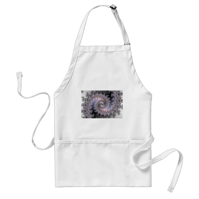 Ice Swirl - Fractal Standard Apron (Front)