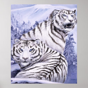 Ice Tigers print