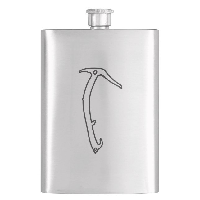 Ice Tool Hip Flask (Front)