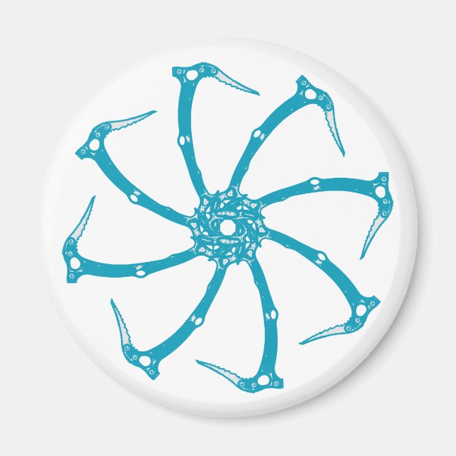 Ice Tool Spindle Magnet (Front)