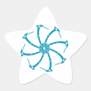 Ice Tool Spindle Star Sticker