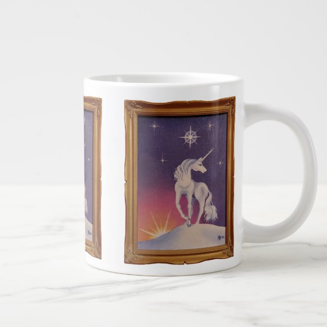 Ice Unicorn Jumbo Mug (Right)