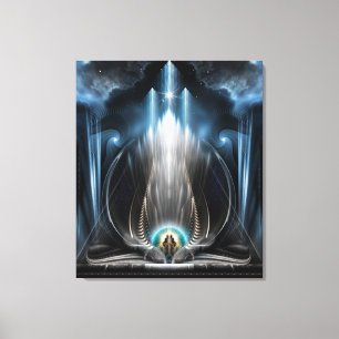 Ice Vision Of The Imperial View Canvas Print
