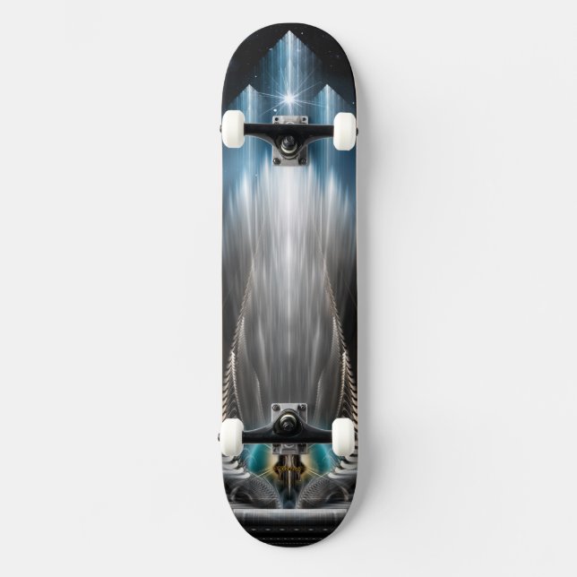 Ice Vision Of The Imperial View Skateboard Deck (Front)