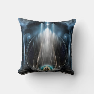 Ice Vision Of The Imperial View Throw Pillow