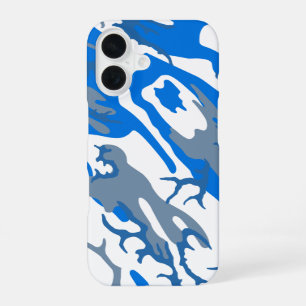 Ice Water Blue Camo Phone Case