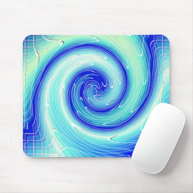 Ice wave..... mouse mat (With Mouse)
