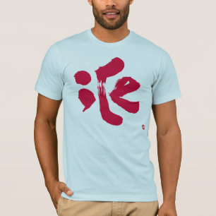 iCe white front print T-Shirt
