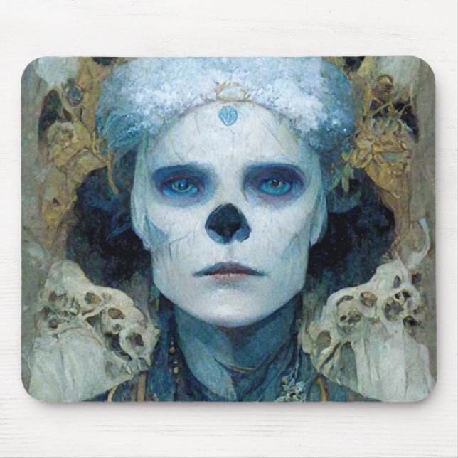 Ice Witch 3 Fantasy Sci-Fi Mouse Mat (Front)