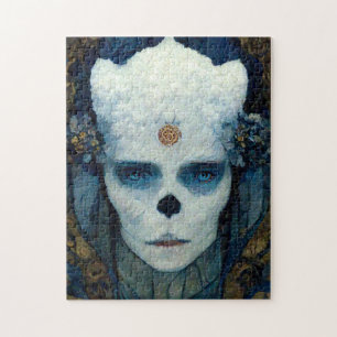 Ice Witch Fantasy Sci-Fi Art Jigsaw Puzzle