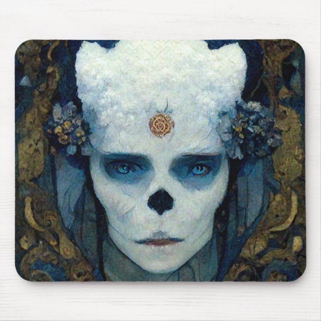 Ice Witch Fantasy Sci-Fi Art Mouse Mat (Front)