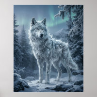 Ice Wolf Frozen Boreal Wilds