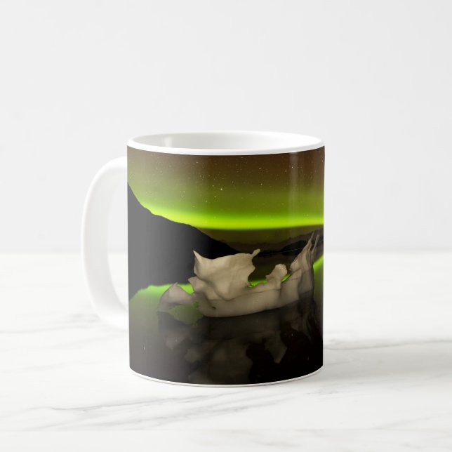 Iceberg Aurora Coffee Mug (Front Left)