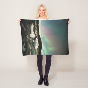Iceberg Aurora Fleece Blanket