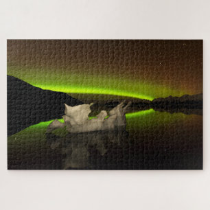 Iceberg Aurora Jigsaw Puzzle