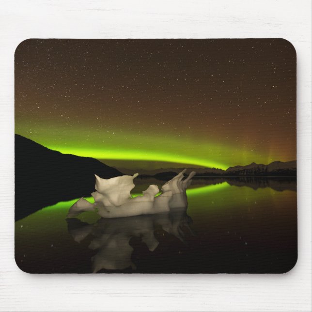 Iceberg Aurora Mouse Mat (Front)