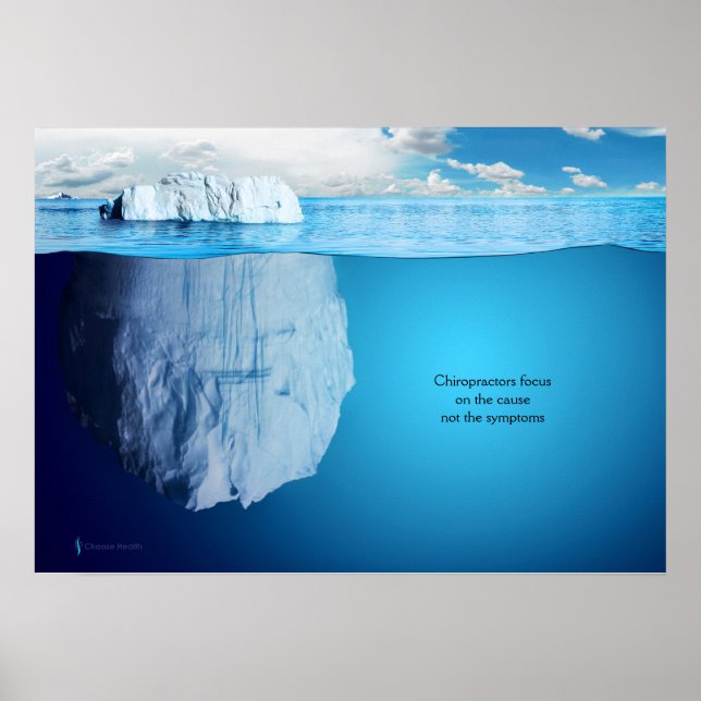 Iceberg Chiropractic Poster (Front)
