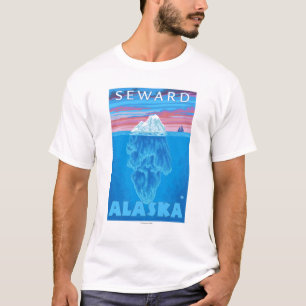 Iceberg Cross-Section - Seward, Alaska T-Shirt