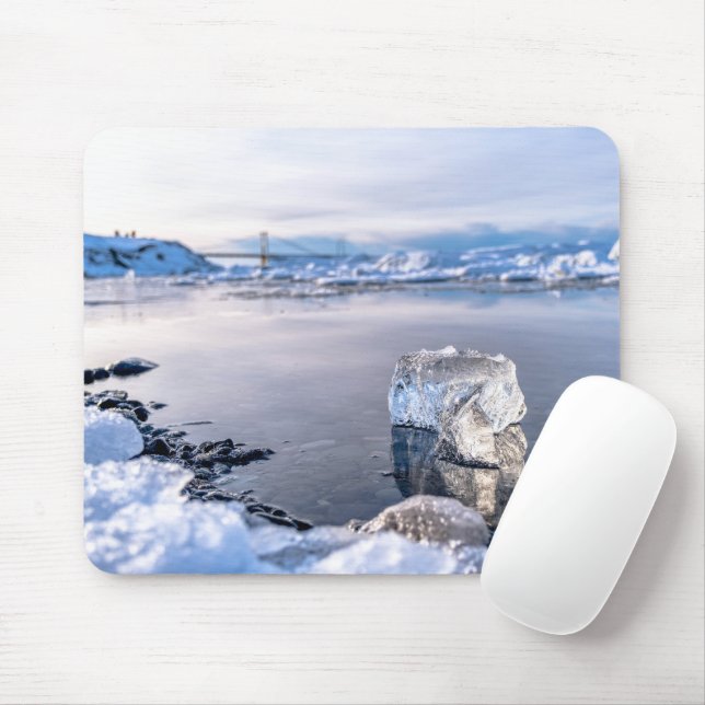 Iceberg Drifts to the Sea Mouse Mat (With Mouse)