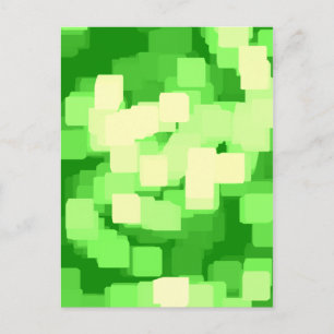"Iceberg" Geometric Art Postcard