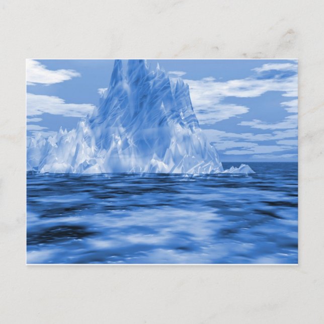 Iceberg Iceburg Postcard (Front)