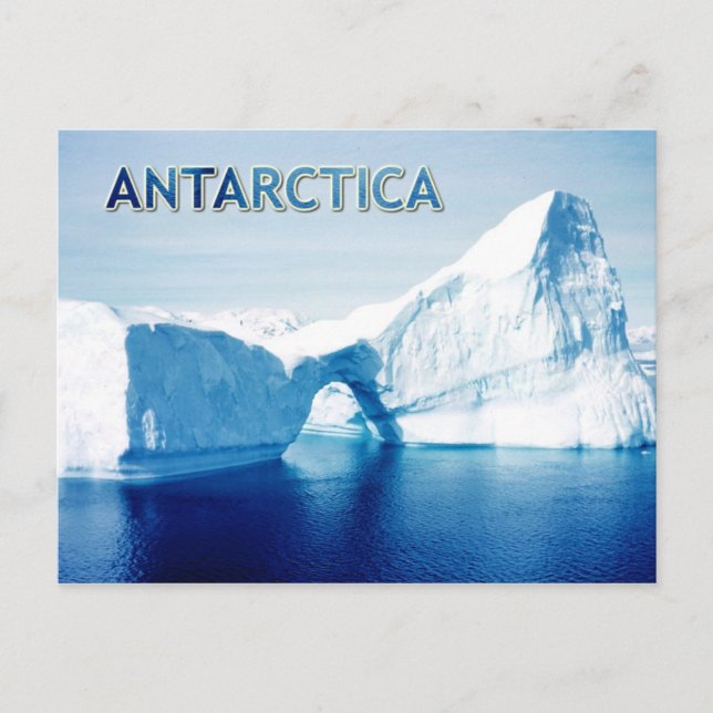 Iceberg in Gerlache Strait,  Antarctica Postcard (Front)