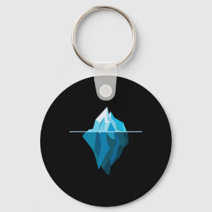 Iceberg Inspirational Earth Day For Nature Lovers Key Ring