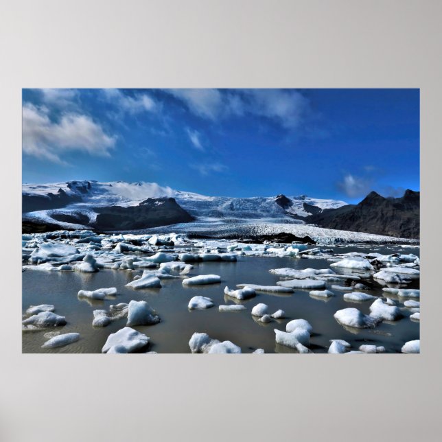 Iceberg Lagoon Poster (Front)