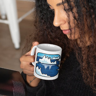 Iceberg Landscape Coffee Mug