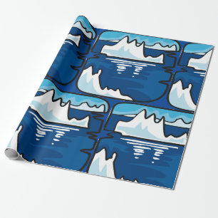Iceberg Landscape Wrapping Paper