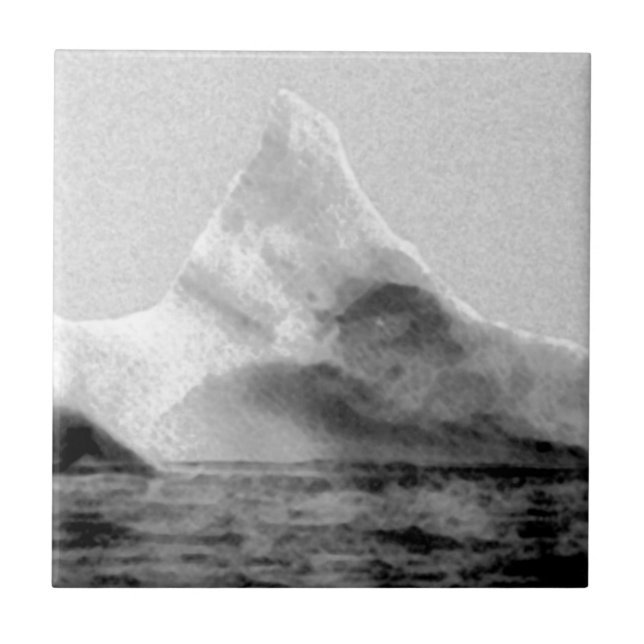 Iceberg that Sank the Titanic Tile (Front)