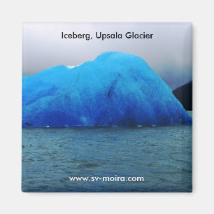 Iceberg, Upsala Glacier, Lago Argentina Magnet