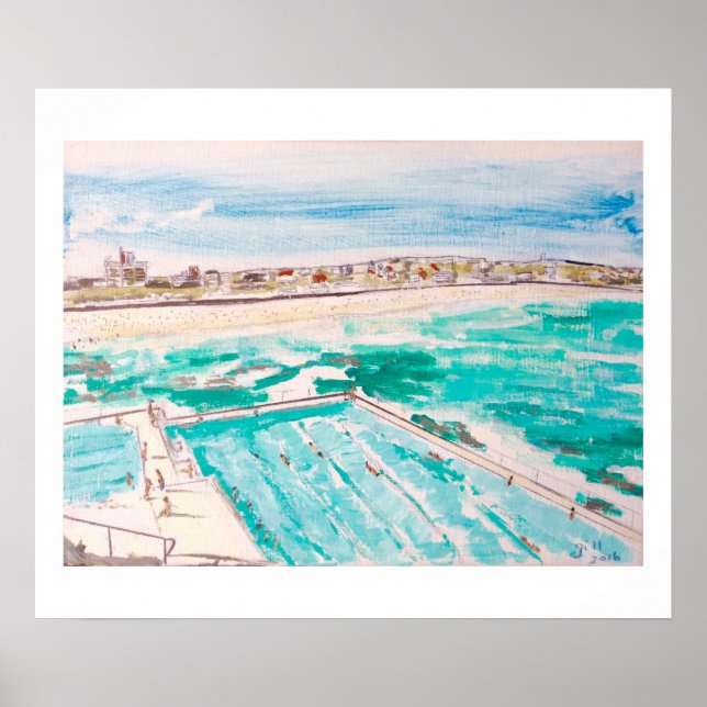 Icebergs-Bondi Poster (Front)