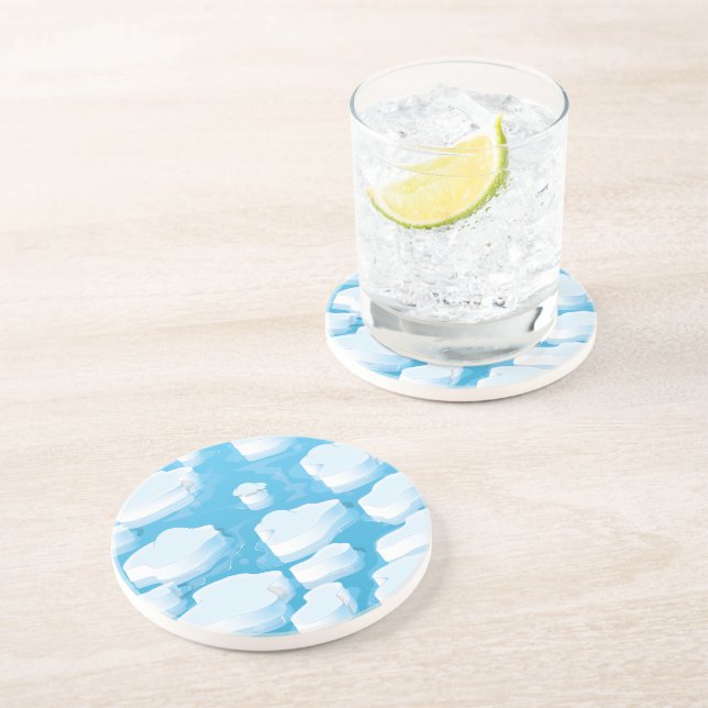 Icebergs Coaster (Side)
