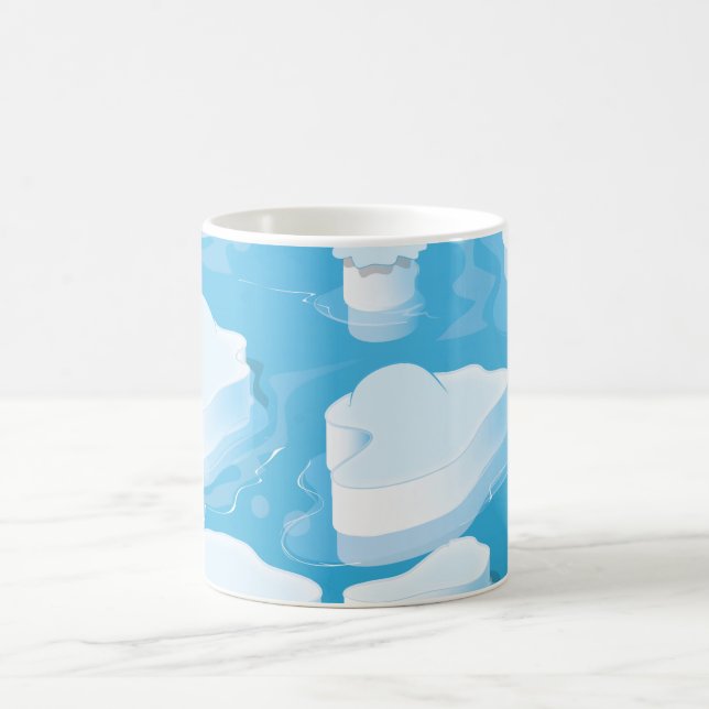 Icebergs Coffee Mug (Center)