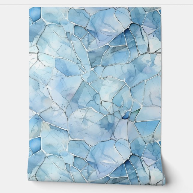 Icebound Fantasy Realm Winter Wallpaper (Unrolling)