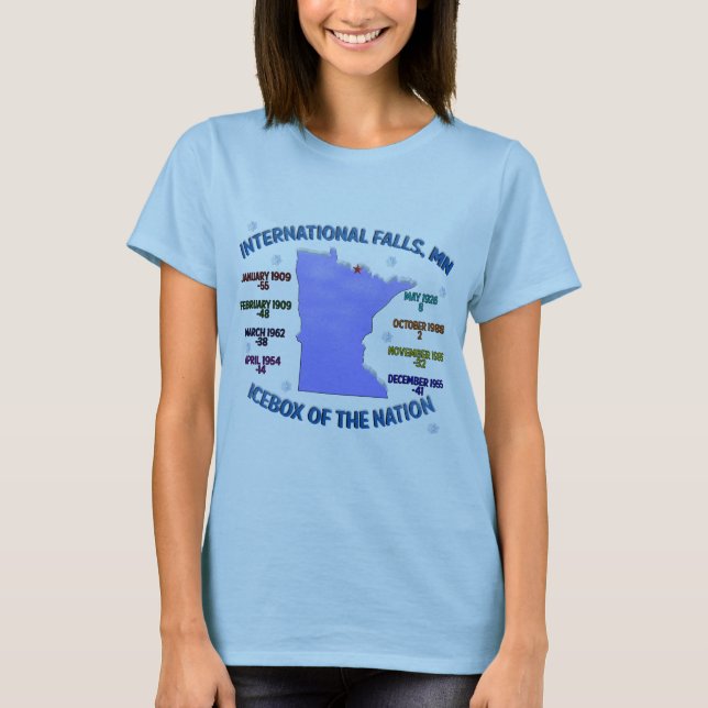 Icebox of the Nation T-Shirt (Front)