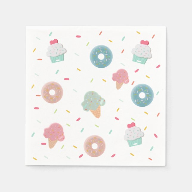icecream napkin (Front)