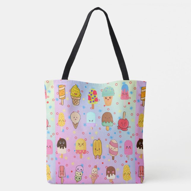 icecream tote bag (Back)
